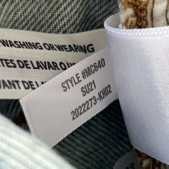 NWT Madewell relaxed denim mid rise shorts 29 - Picture 13 of 13